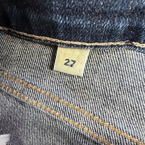 Citizens of Humanity Jeans Womens 27 Blue Skyla Cigarette Mid Rise Loveland Dark - Picture 5 of 13
